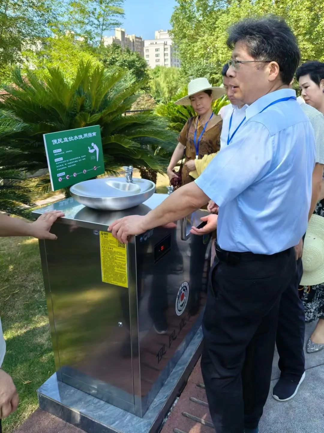 建设公园城市，碧丽有户外解暑神器